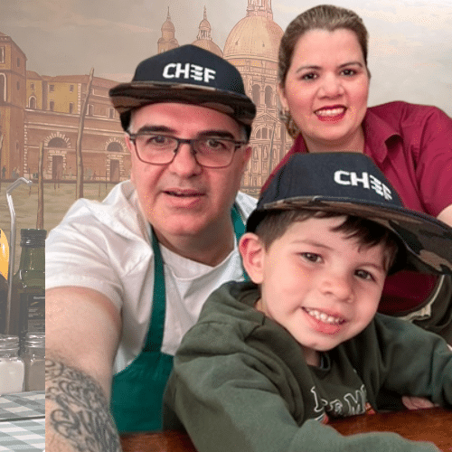 familia restaurante italiano Olot